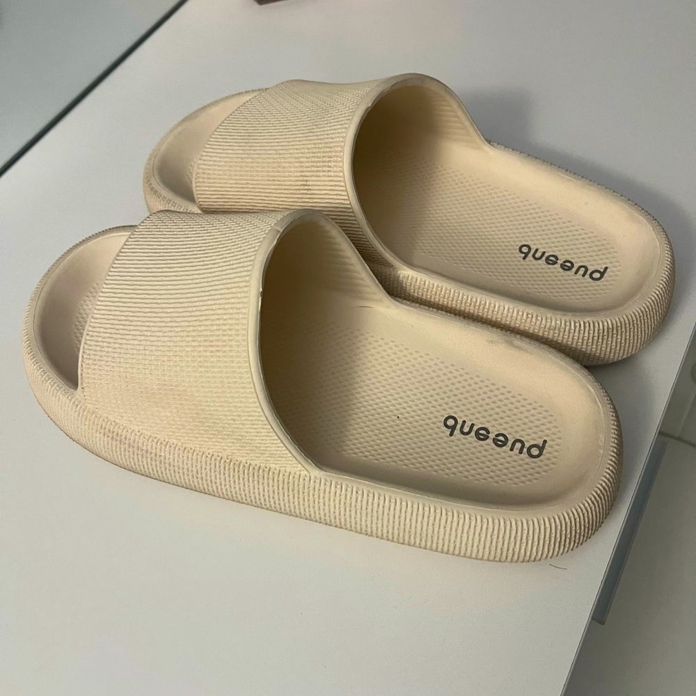 Shein beige Slides